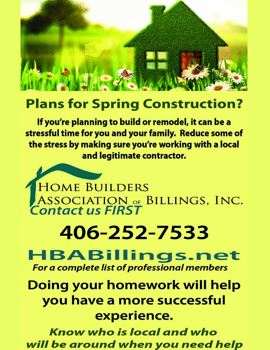 Home Builders Association of Billings, Inc.